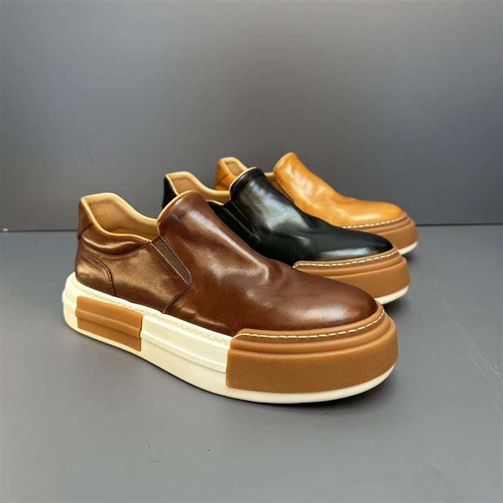 Retro Genuine Leather Men's Shoes